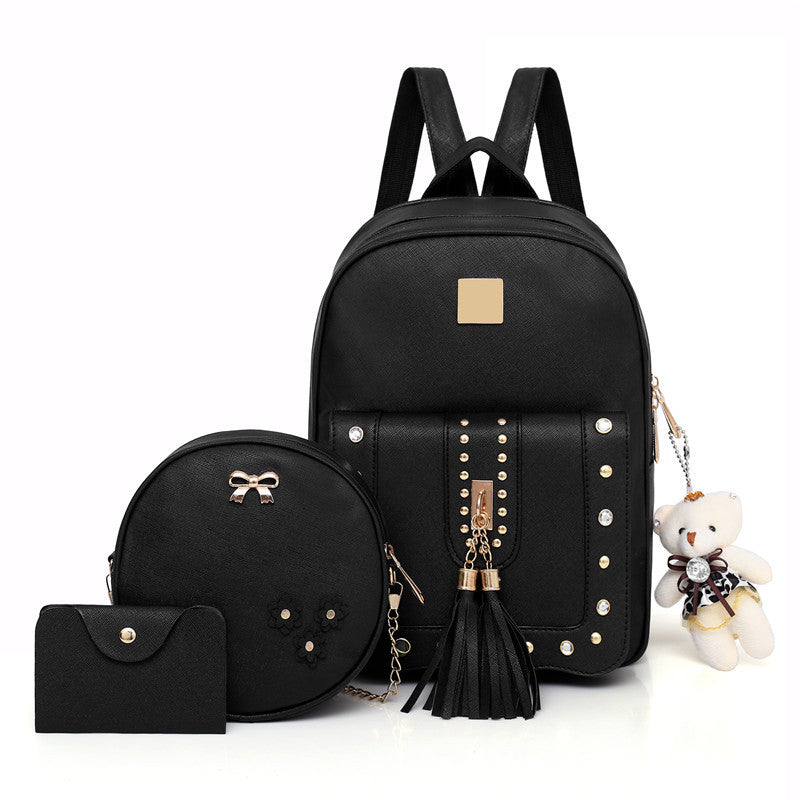 OREU12 (Women's tassel rivet backpack)