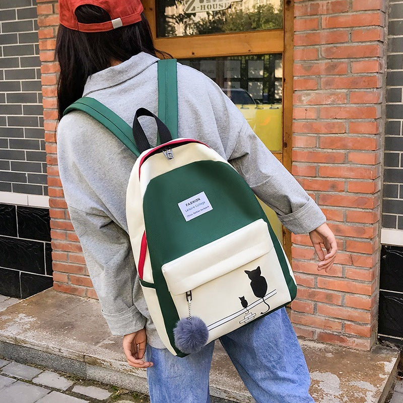 OREU4 (Campus Backpack Canvas College Student Quality Backpack)