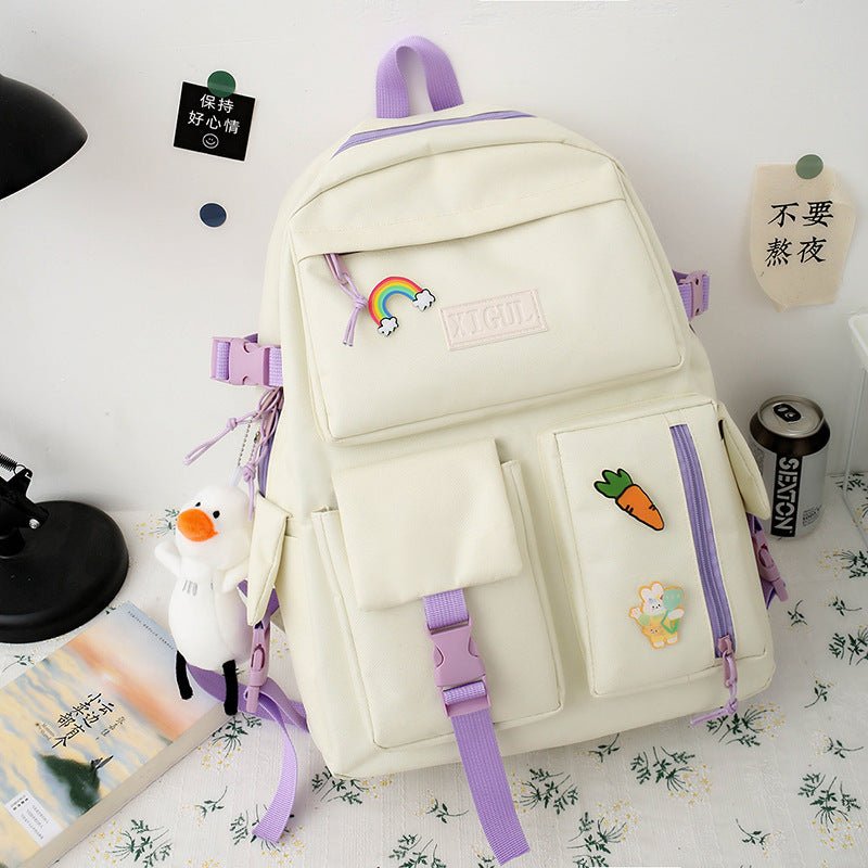 OREU18 (Women's Korean Harajuku Student Backpack)