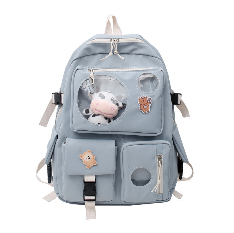 Small Fresh And Cute Student Backpack Soft Girl Schoolbag