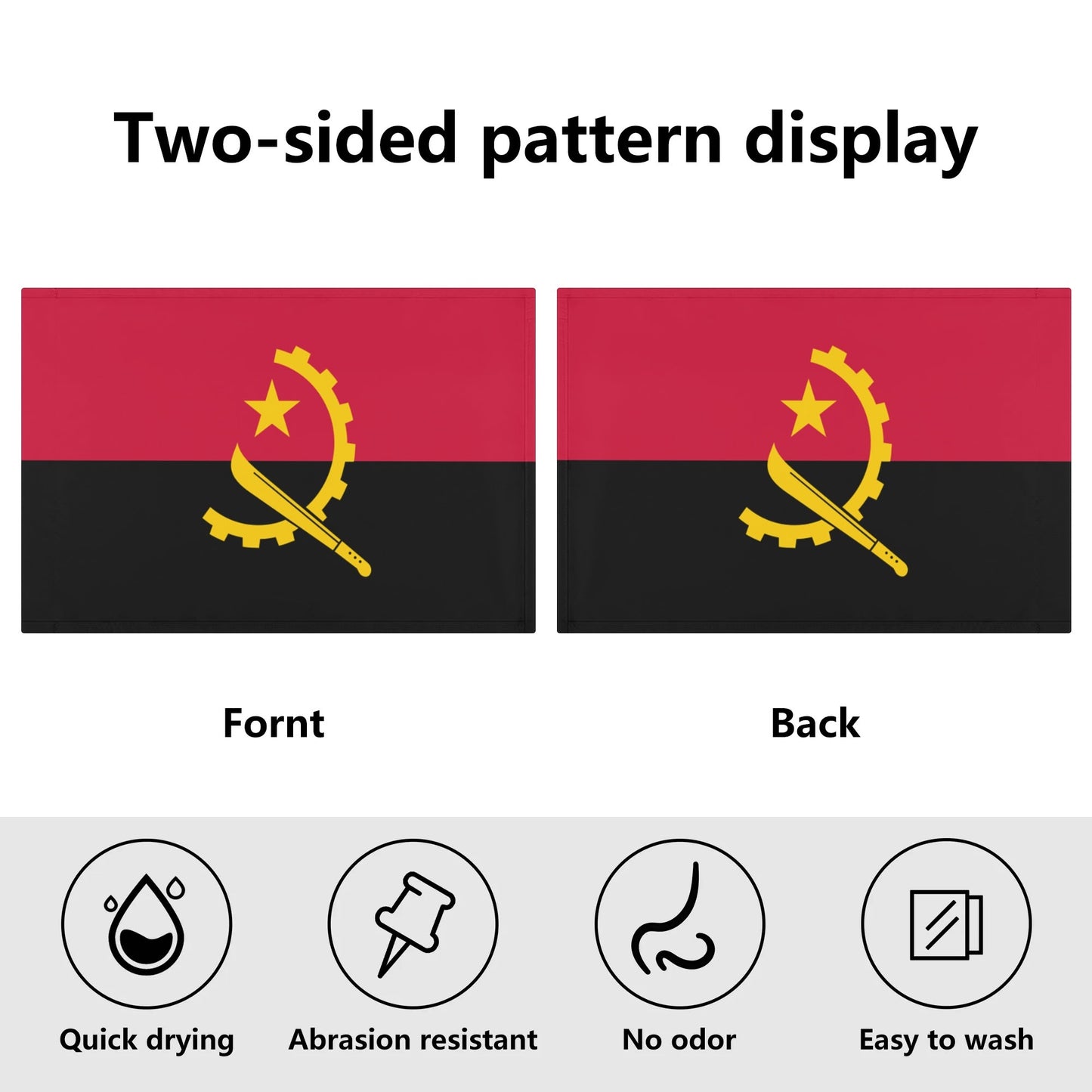 Angola (Car Flag 12 x 18)