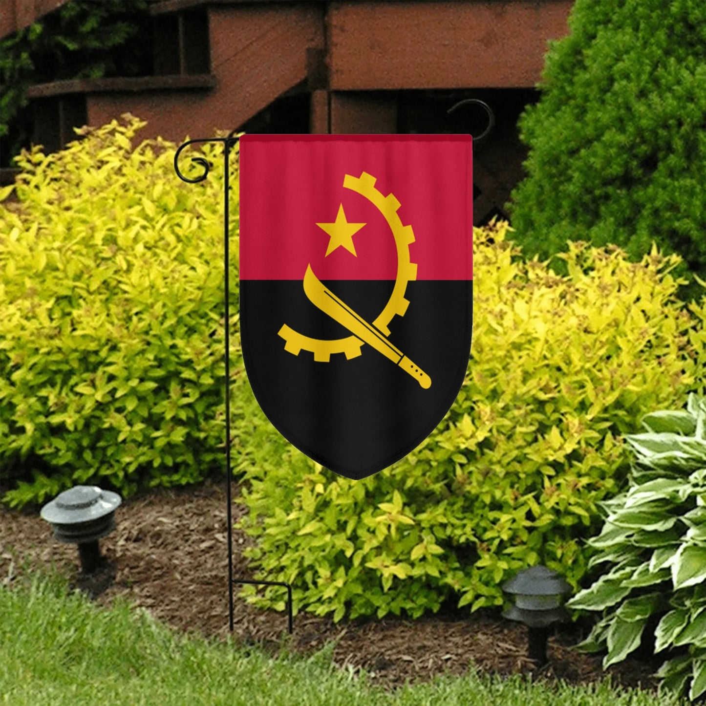 Angola (Garden Flag Banner 12X18 In)