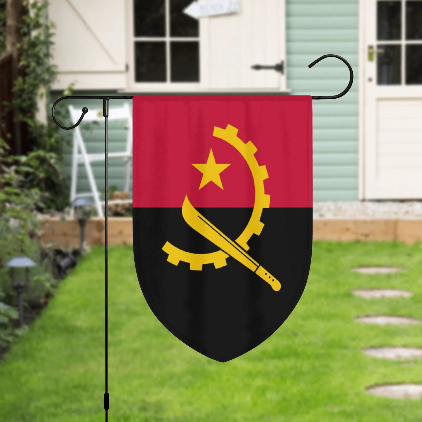 Angola (Garden Flag Banner 12X18 In)