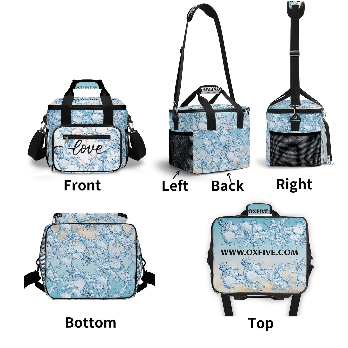 FRUTIN (Insulated Picnic Bag Leakproof Cooler Bag Lunch Box)