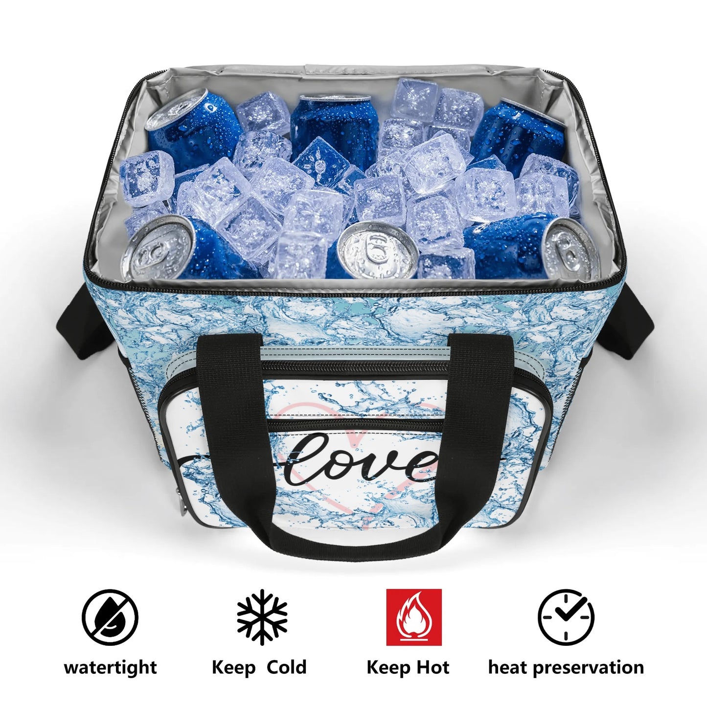 FRUTIN (Insulated Picnic Bag Leakproof Cooler Bag Lunch Box)