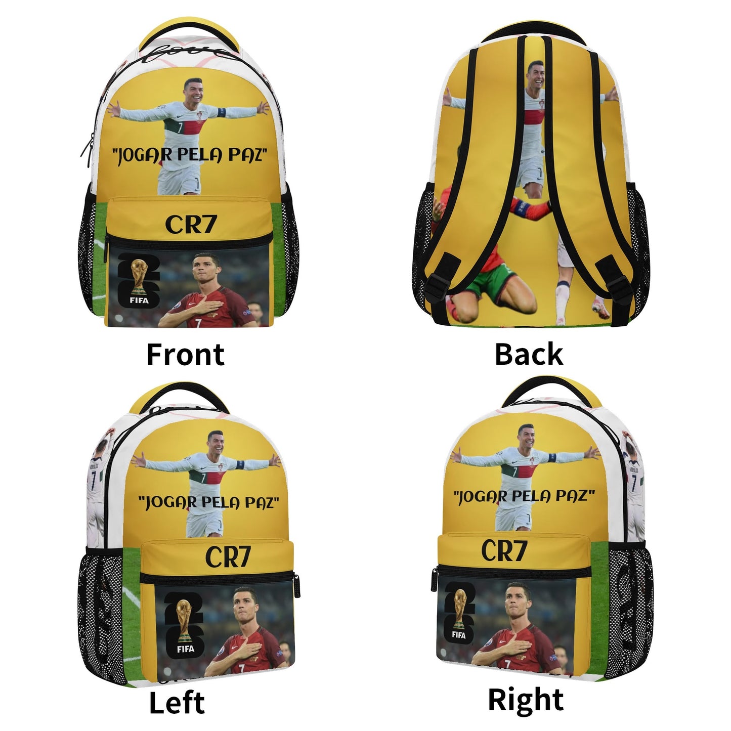 CR7-PAZ 1 (15 Inch Casual Style School Backpack)
