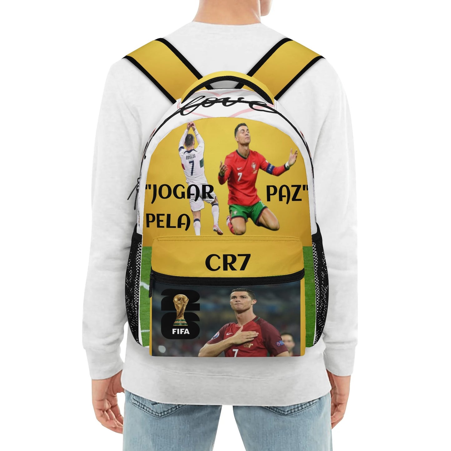 CR7-PAZ 2 (15 Inch Casual Style School Backpack)