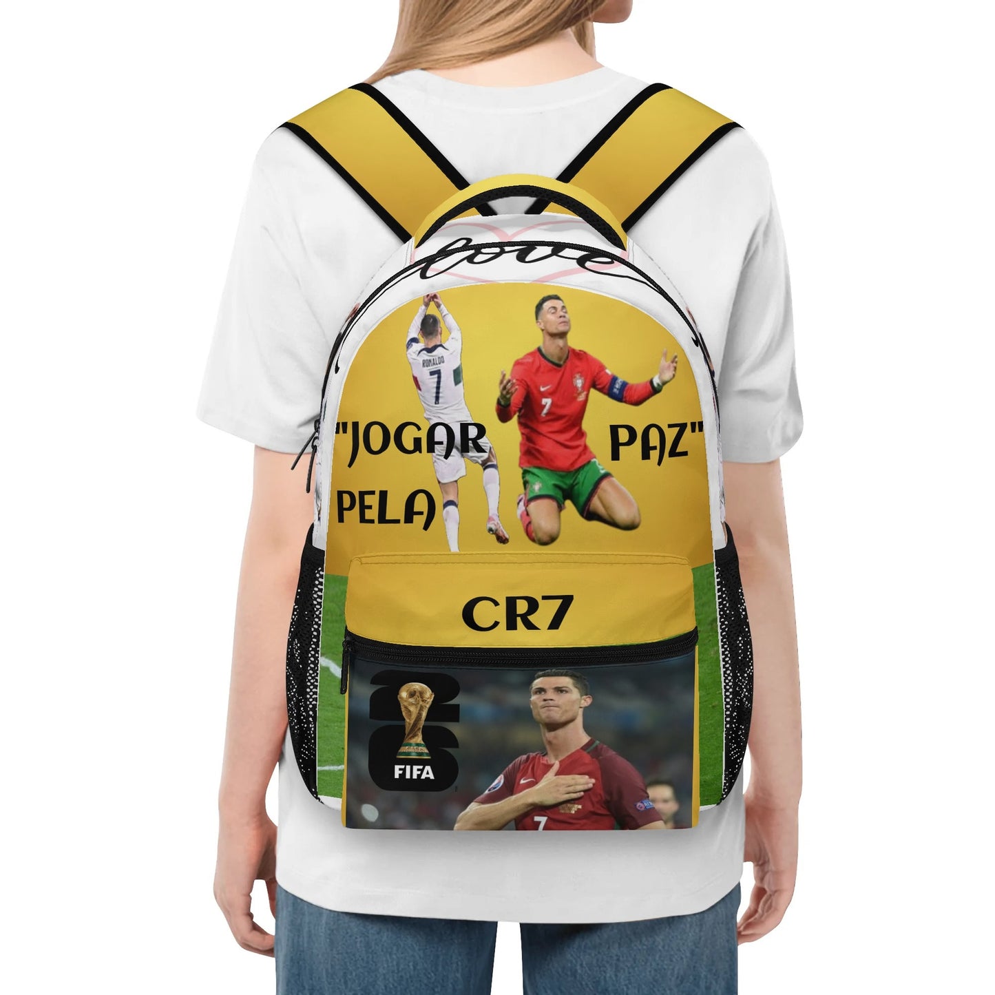 CR7-PAZ 2 (15 Inch Casual Style School Backpack)