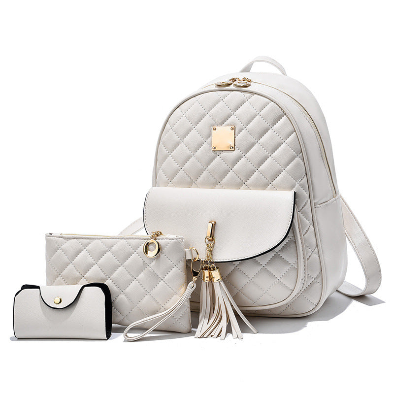 OREU-E (Manufacturers selling handbags new Korean fashion leisure backpack backpack picture in one generation)