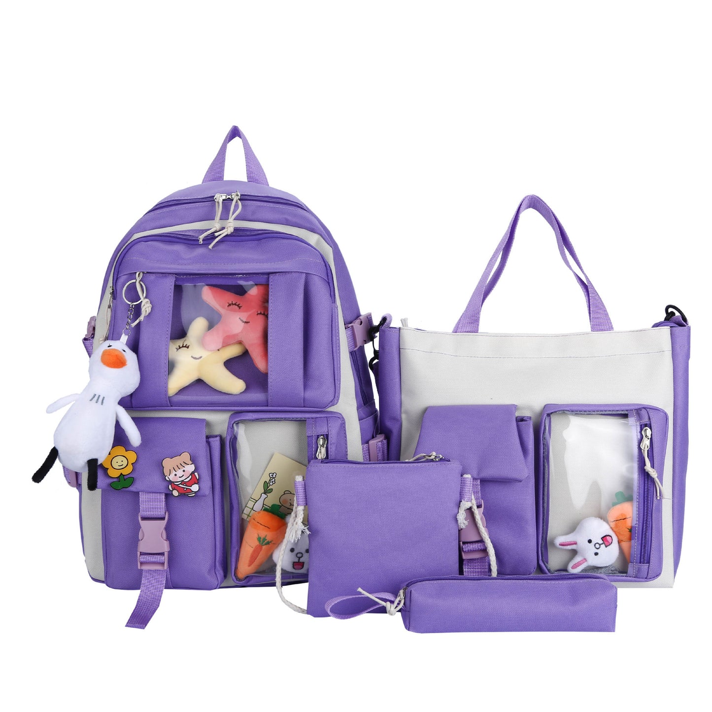 OREU18 (Solid Color Large Capacity Backpack)