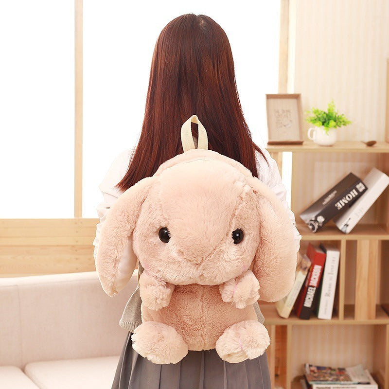 OREU17 Cartoon big ear rabbit backpack