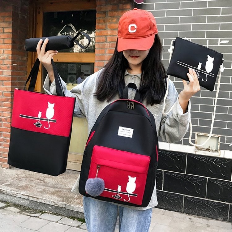OREU-L (Junior High School Backpack Four-Piece Set)