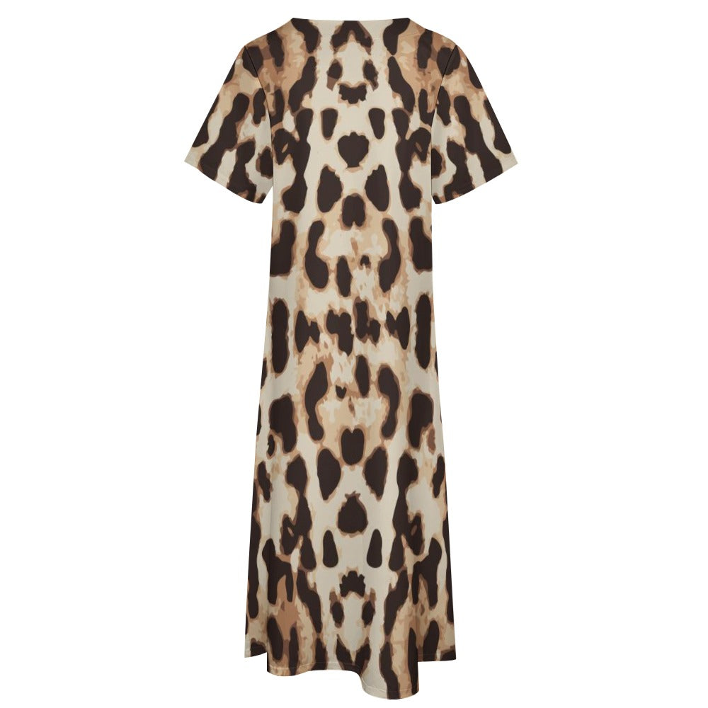 CODE 1 - point sleeve dress