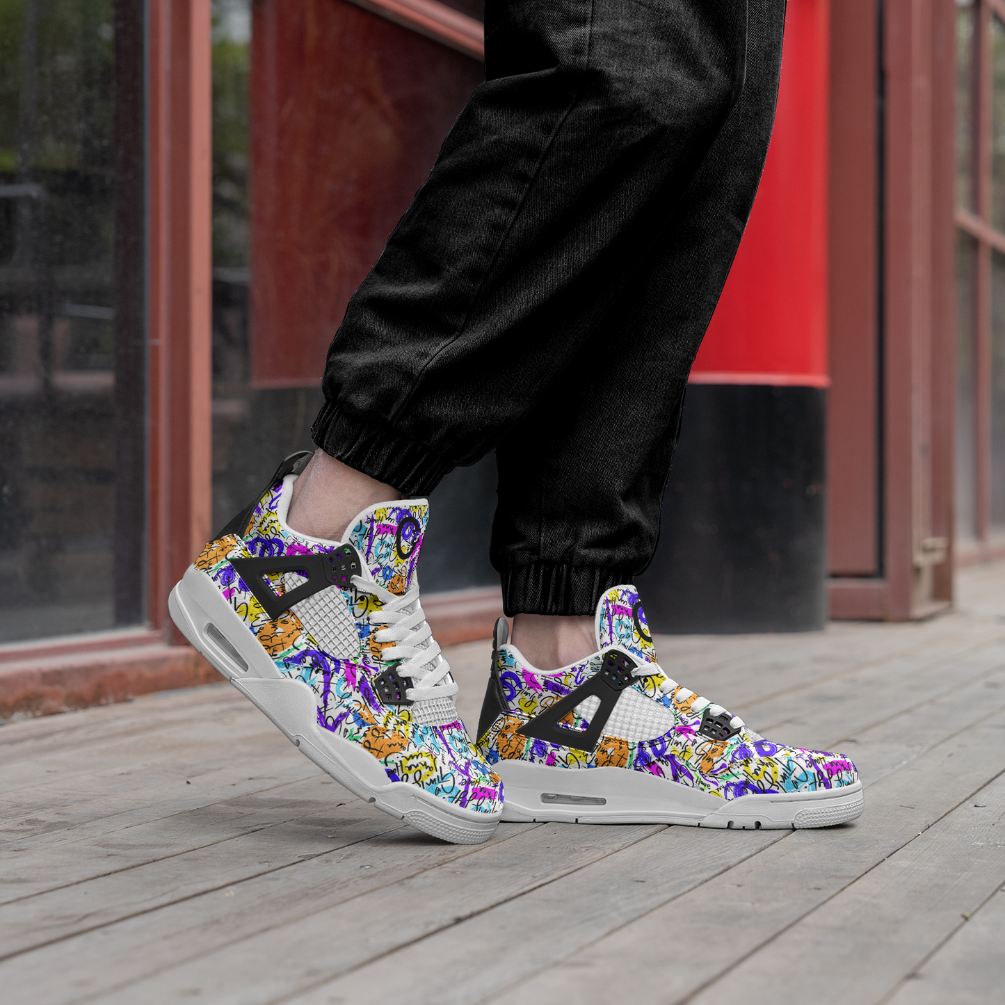 Unisex Non Slip Lace Up Breathable Fashion Sneakers