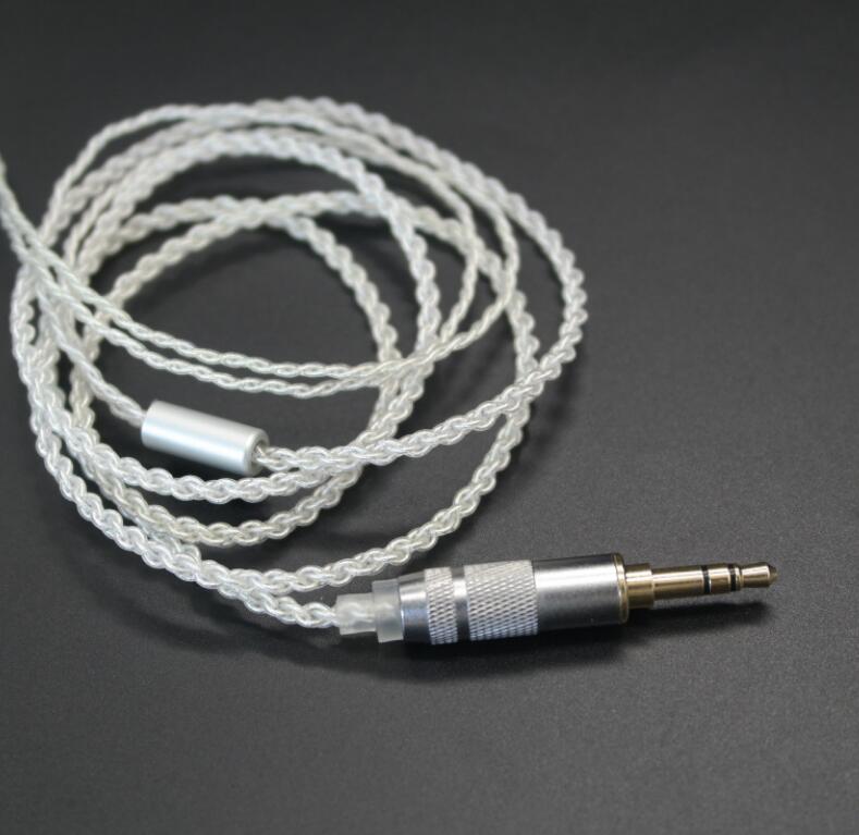 3.5mm In Ear Earphone Double Dynamic Drive HIFI Earphone Bass DJ Metal Earphone Detachable Headset