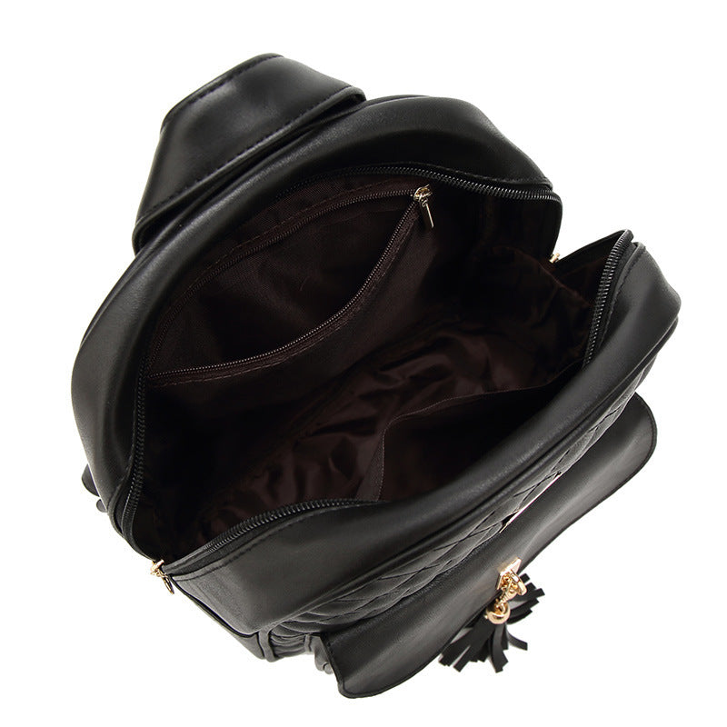 OREU-E (Manufacturers selling handbags new Korean fashion leisure backpack backpack picture in one generation)