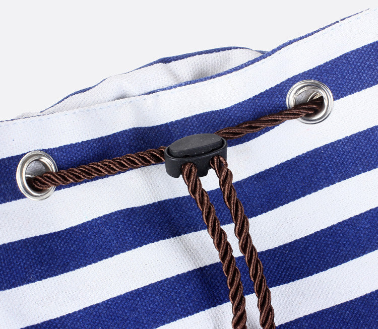 Martina1 (Horizontal striped bag backpack)