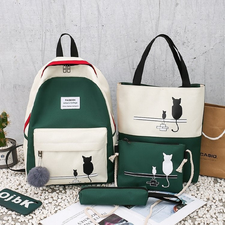 OREU-L (Junior High School Backpack Four-Piece Set)