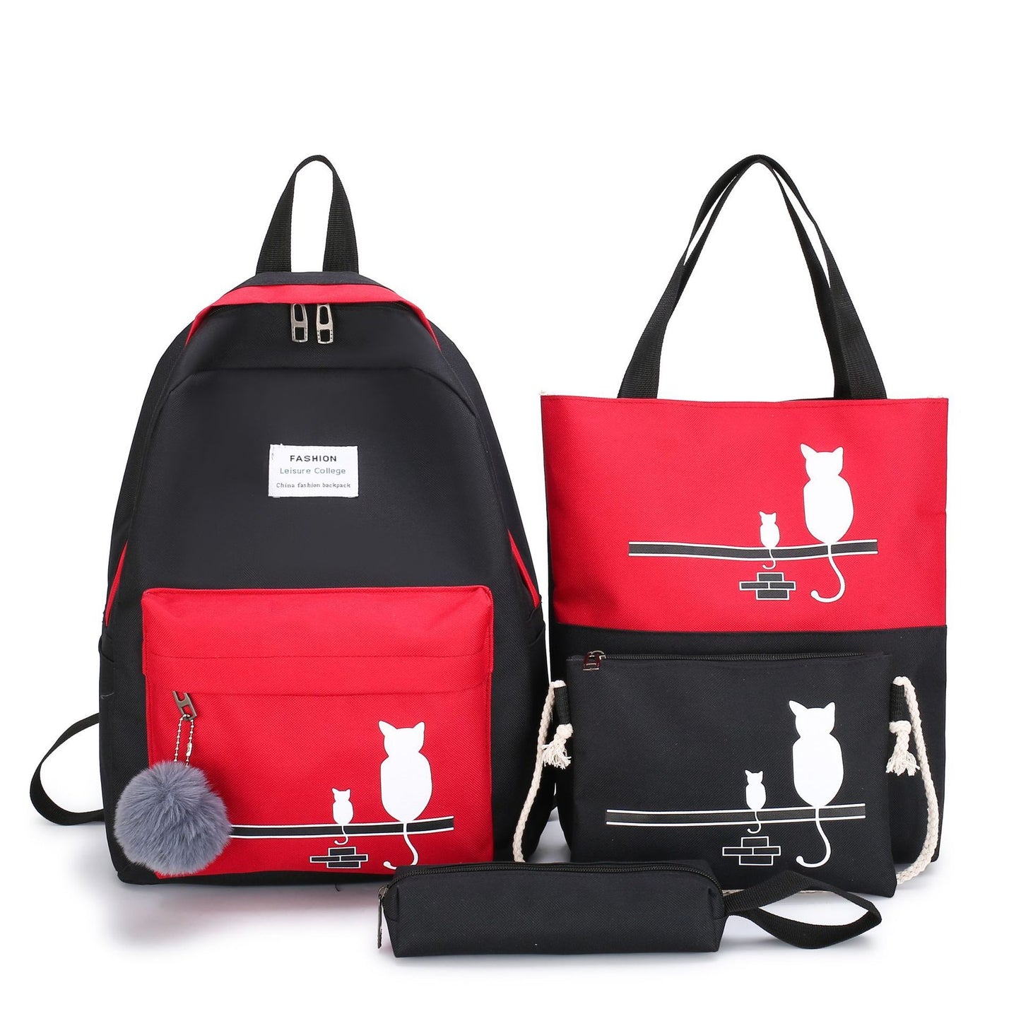 OREU4 (Campus Backpack Canvas College Student Quality Backpack)