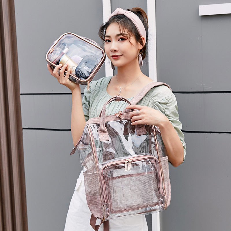 TUKA6 (Transparent jelly backpack)