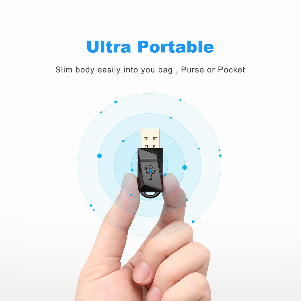 Rocketek 300Mbps wireless USB WiFi adapter/Utral-Fast External wireless wi-fi receiver/Portable network card 802.11n/a/g Dongle