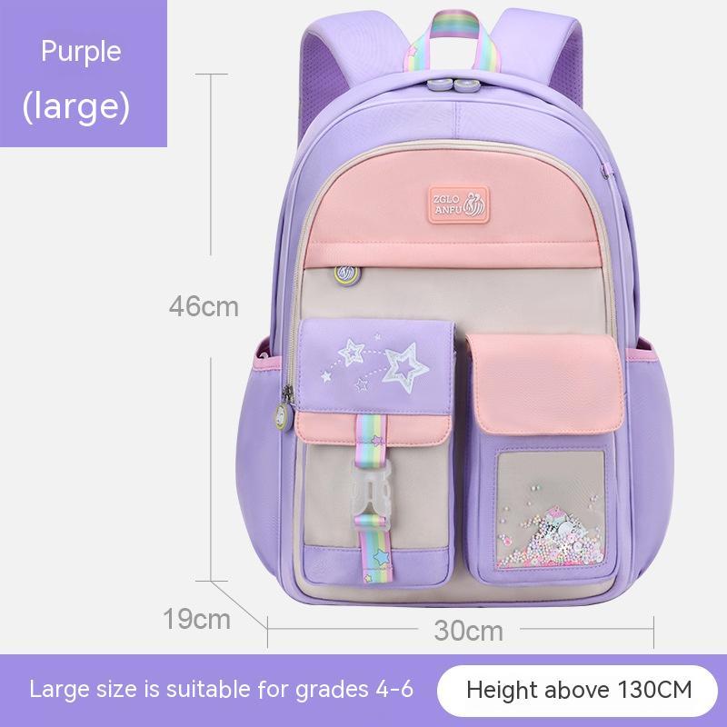 Cute Girl Spine Protection Backpack