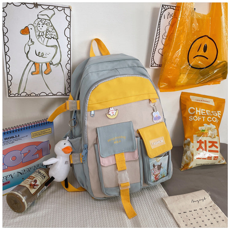 Large Capacity Schoolbag Mori College Style Soft Girl Backpack