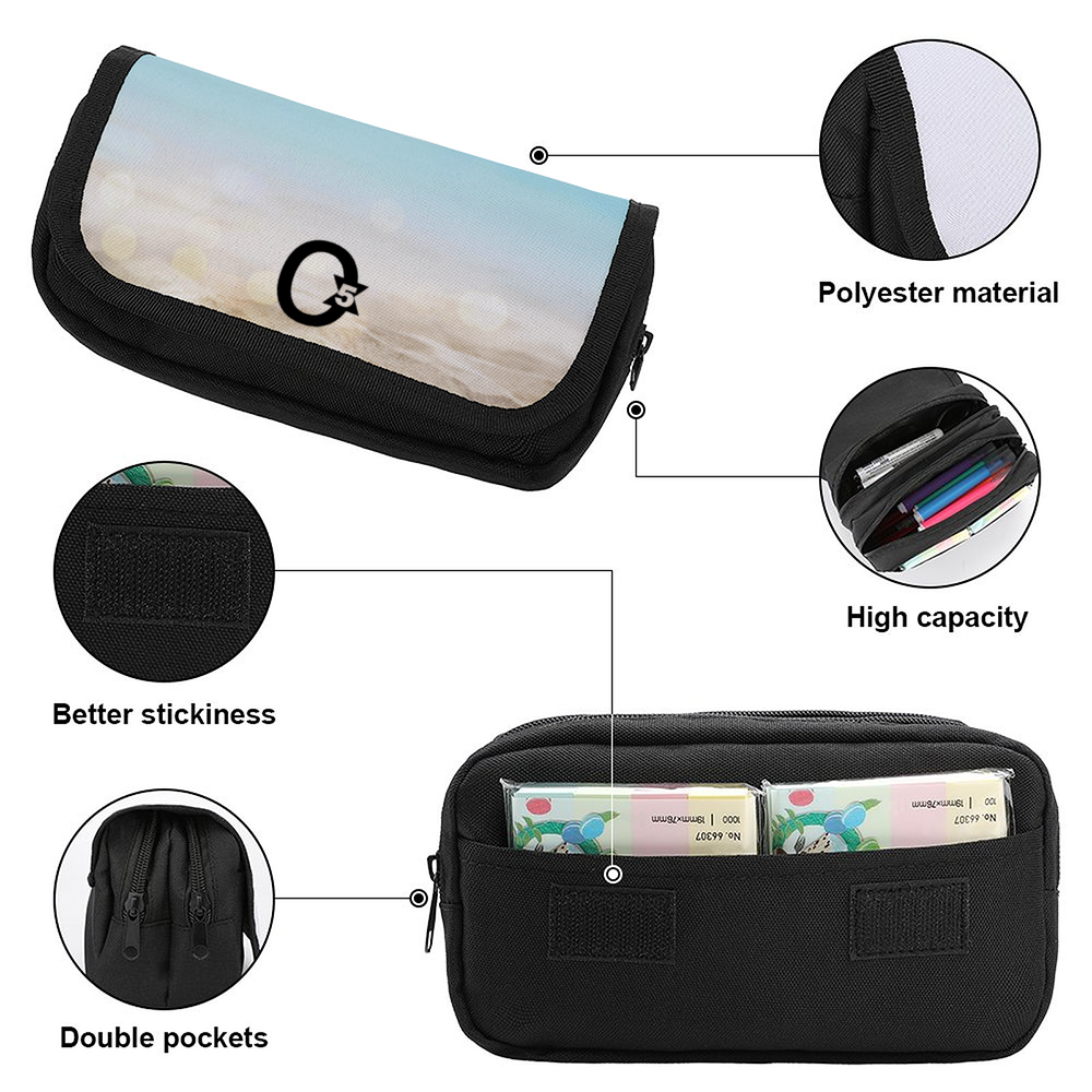 ORLANIA Bags Pencil Case Stationery Pouch 8.7" x 3.1" x 4.3"