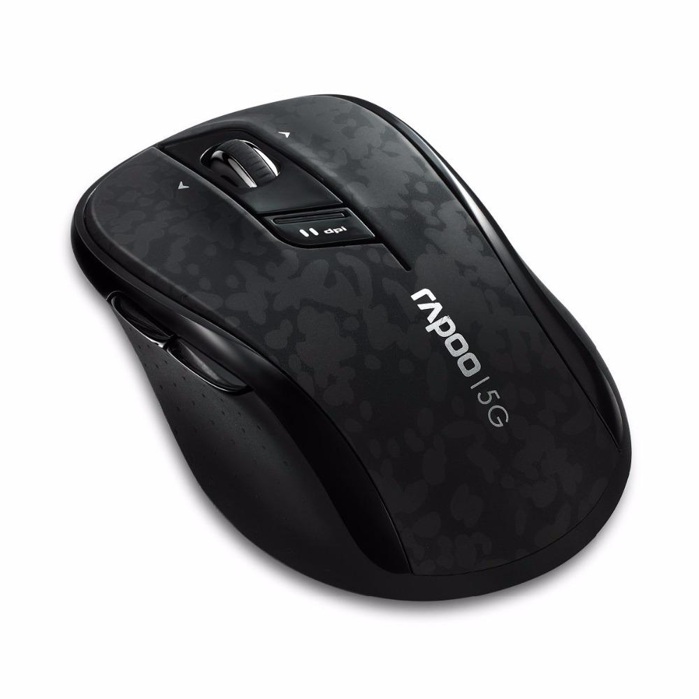 Rapoo Classic 5G Wireless Optical Gaming Mouse with Adjust DPI 4D Scroll for Desktop Laptop PC Computer