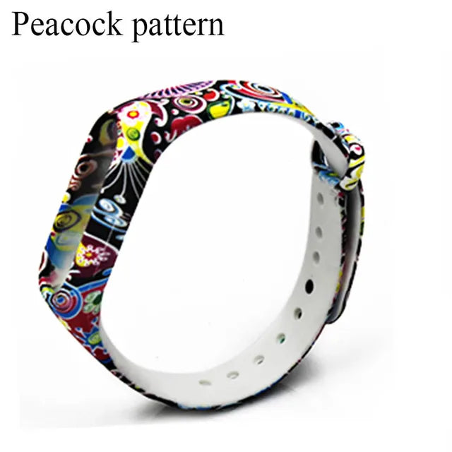 Mi Band Bracelet Strap Miband Strap Colorful Replacement silicone wrist strap for xiaomi mi banda
