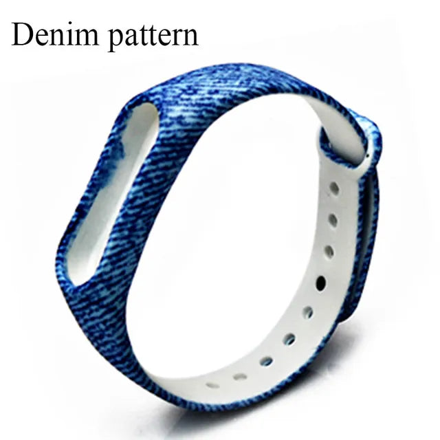 Mi Band Bracelet Strap Miband Strap Colorful Replacement silicone wrist strap for xiaomi mi banda