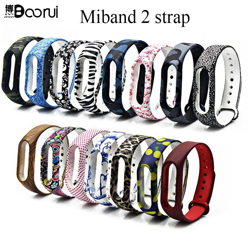 Mi Band Bracelet Strap Miband Strap Colorful Replacement silicone wrist strap for xiaomi mi banda