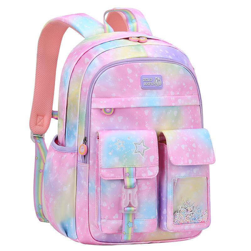 Cute Girl Spine Protection Backpack