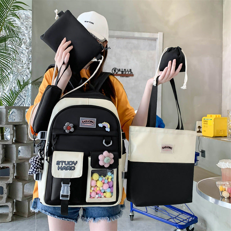 OREU-H (Women's Fashion Casual Large-capacity Backpack)