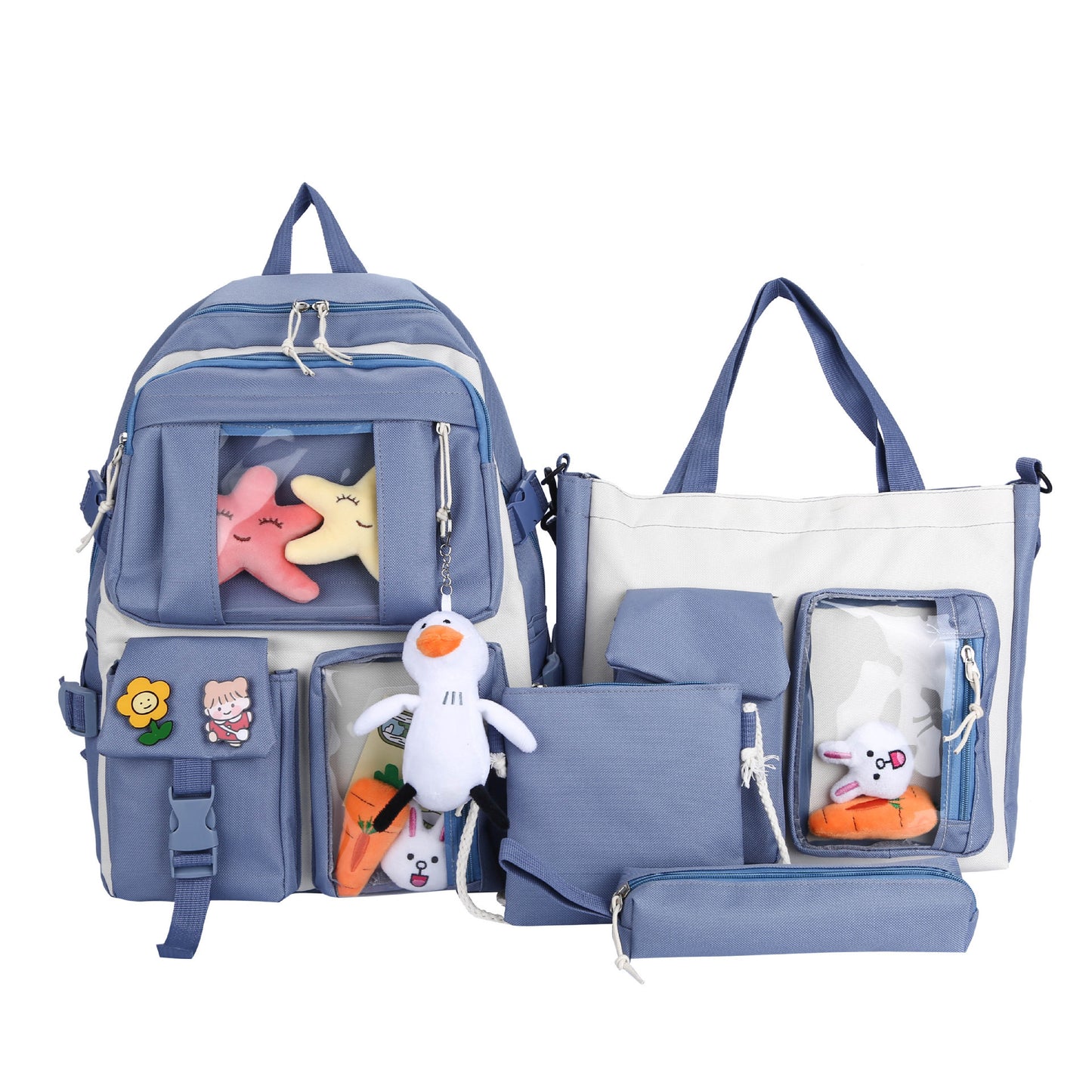 OREU18 (Solid Color Large Capacity Backpack)
