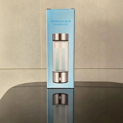 Portable hydrogen water cup and hydrogen water cup