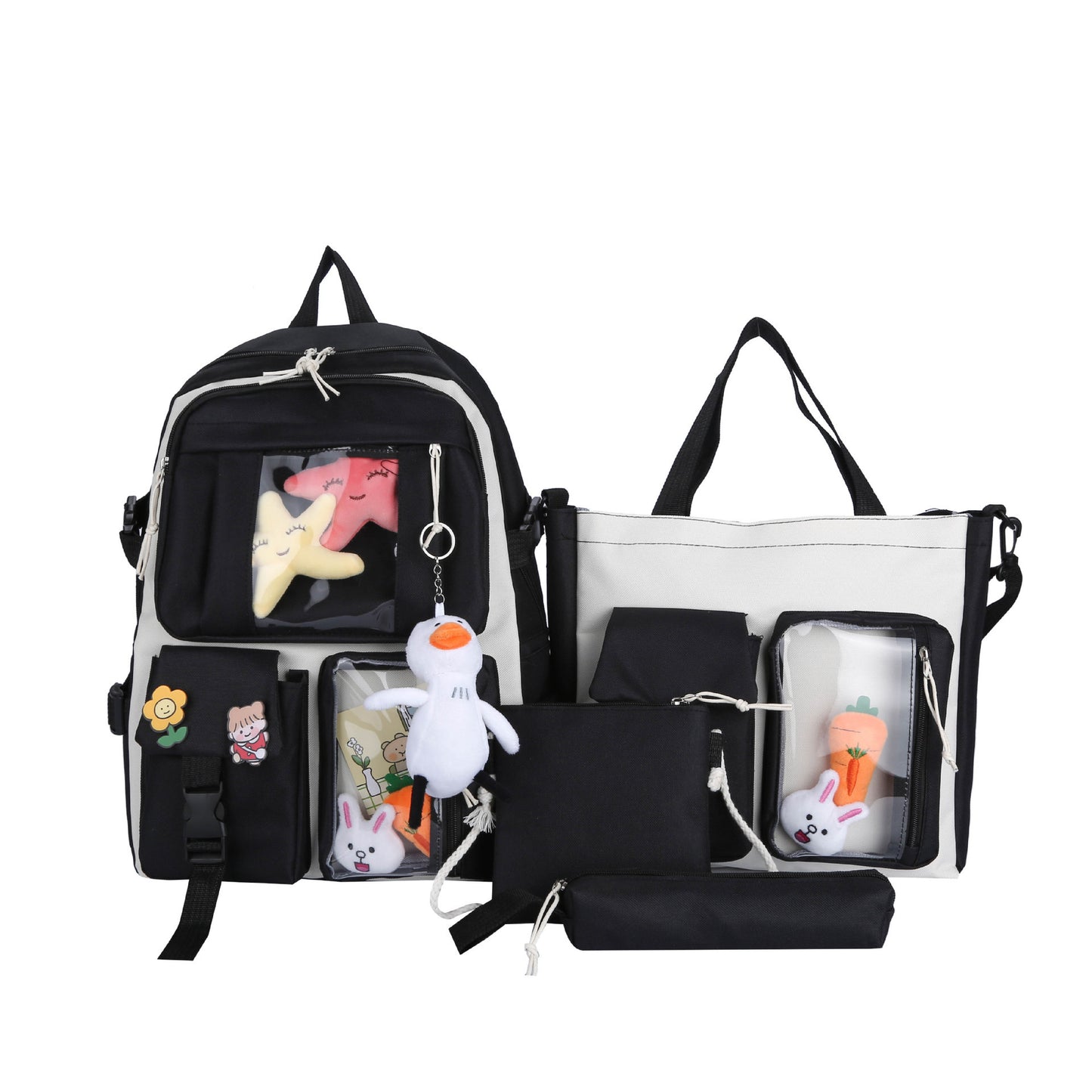 OREU18 (Solid Color Large Capacity Backpack)