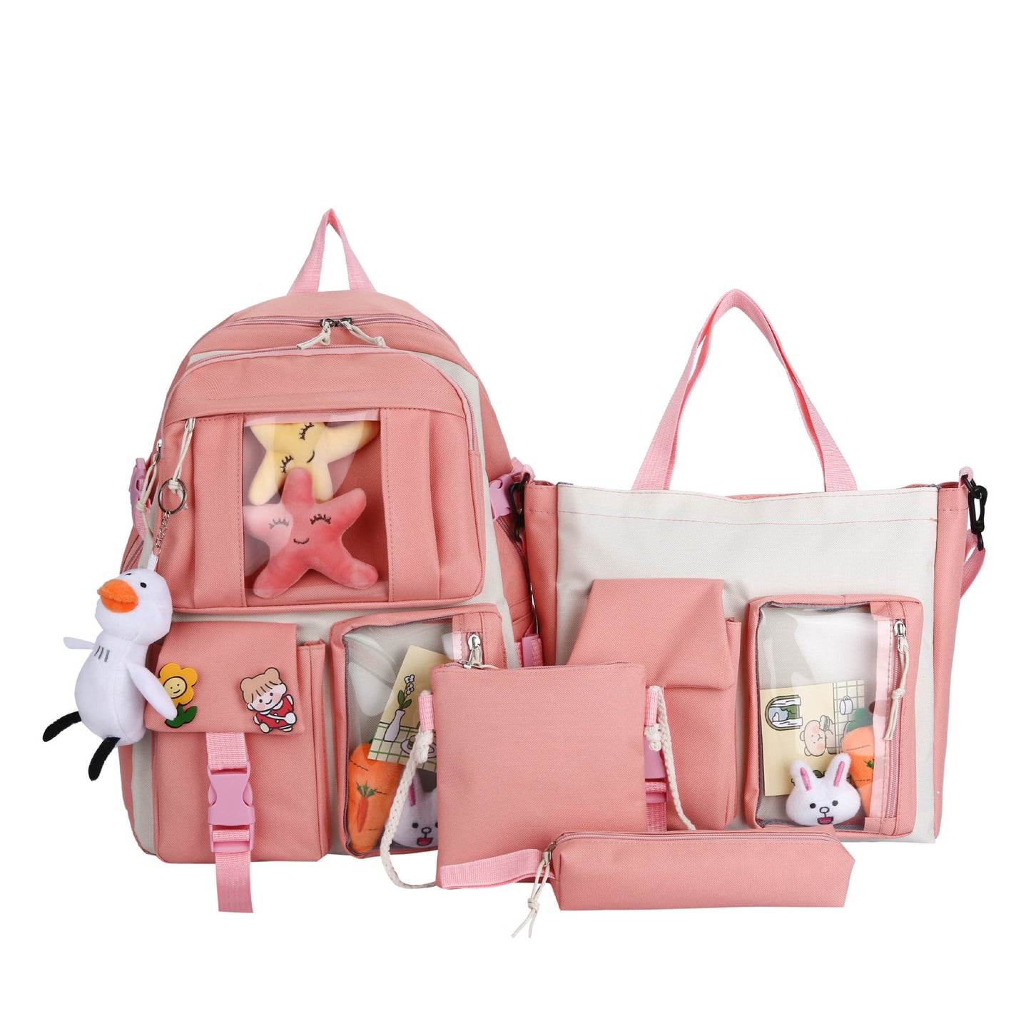 OREU18 (Solid Color Large Capacity Backpack)