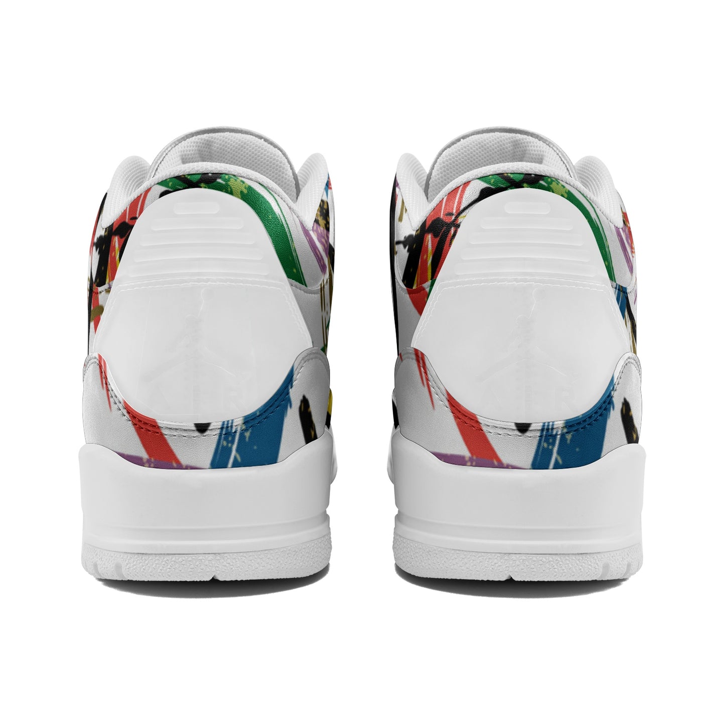 Unisex Non Slip Sneakers Lace Up Fashion Shoes RAYBOWN C