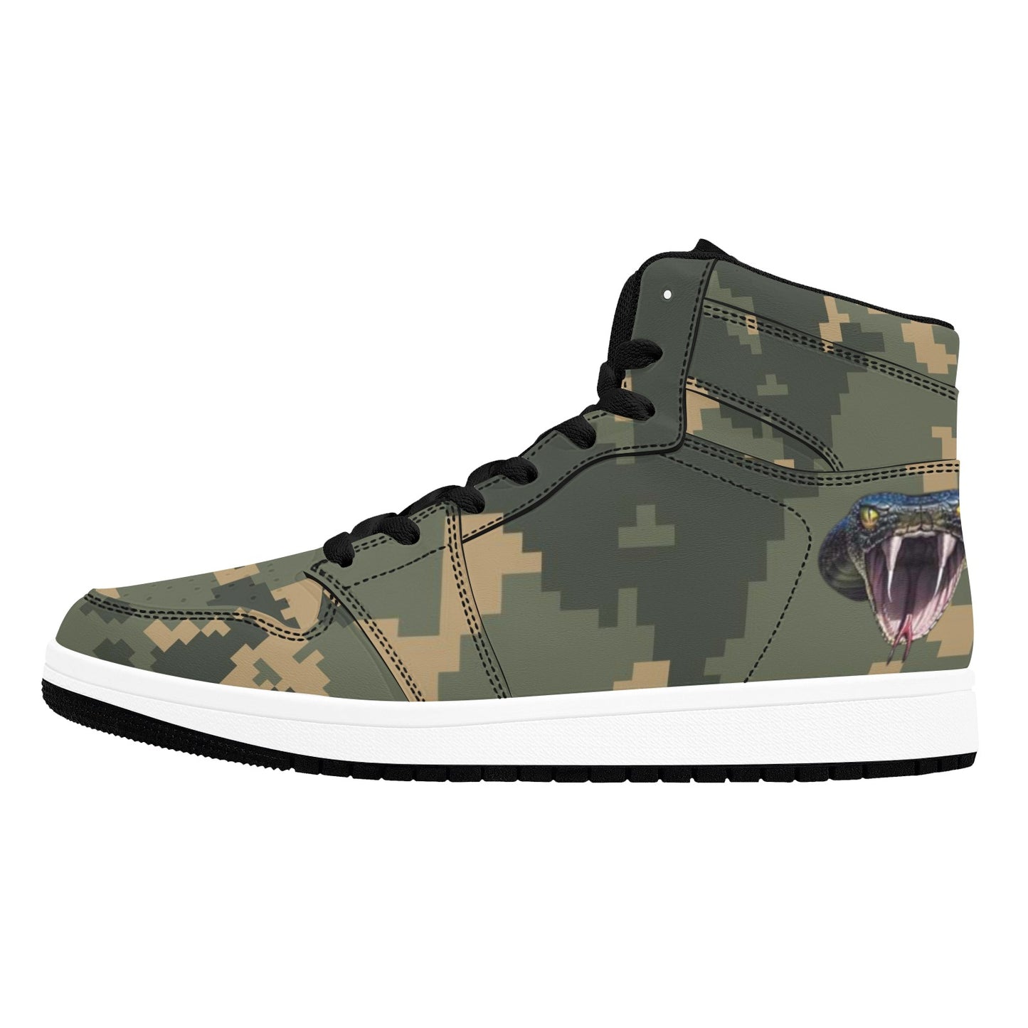 OX5 Snake Shoes High Top Sneakers Men's