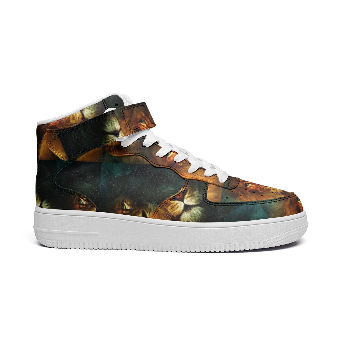 Unisex high Top Leather Sneakers KING