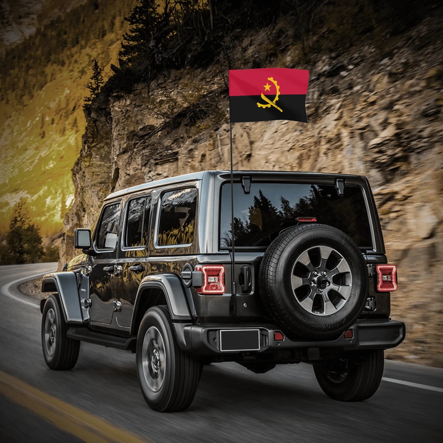 Angola (Car Flag 12 x 18)