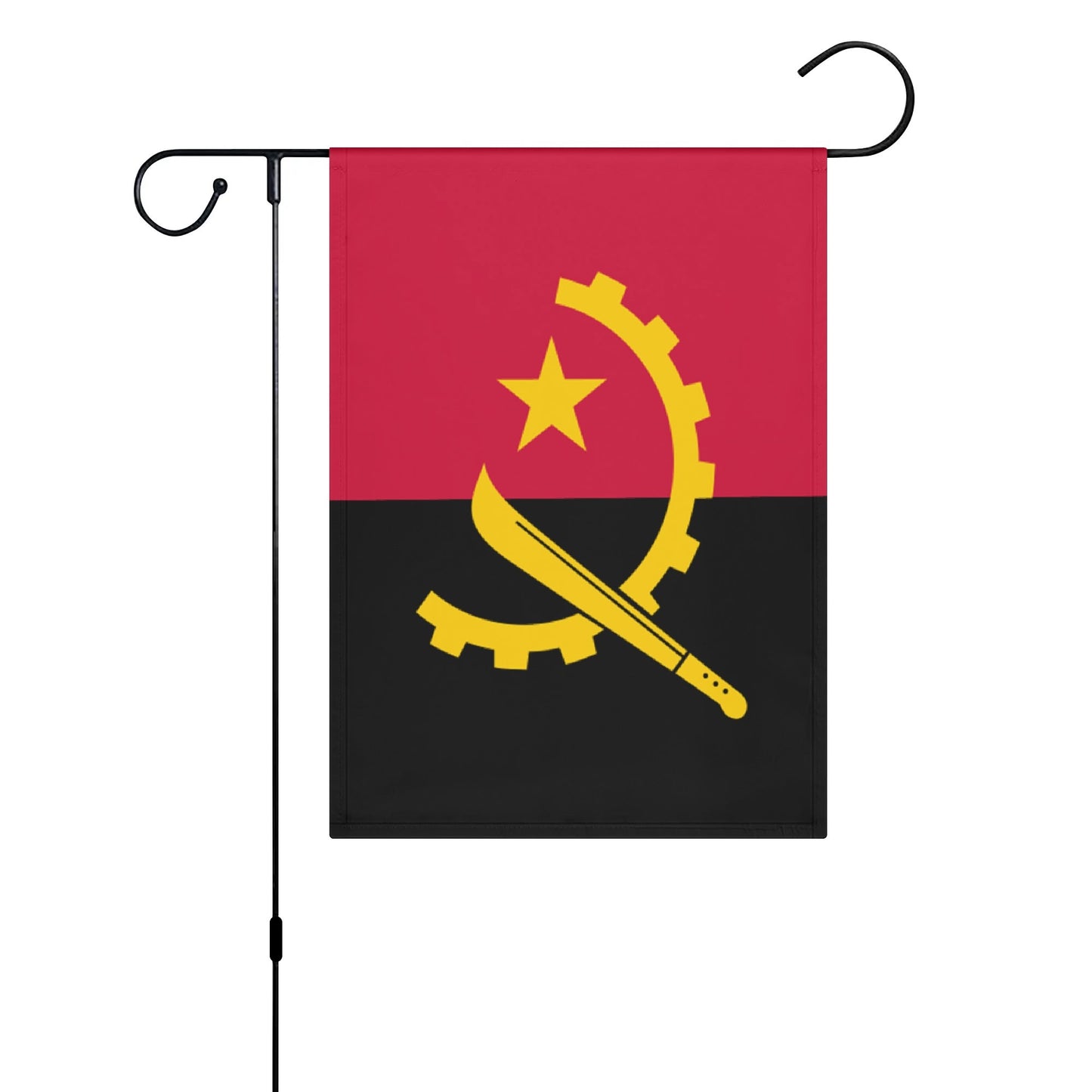 Angola (Garden Flag Banner 12.5 x18 In)