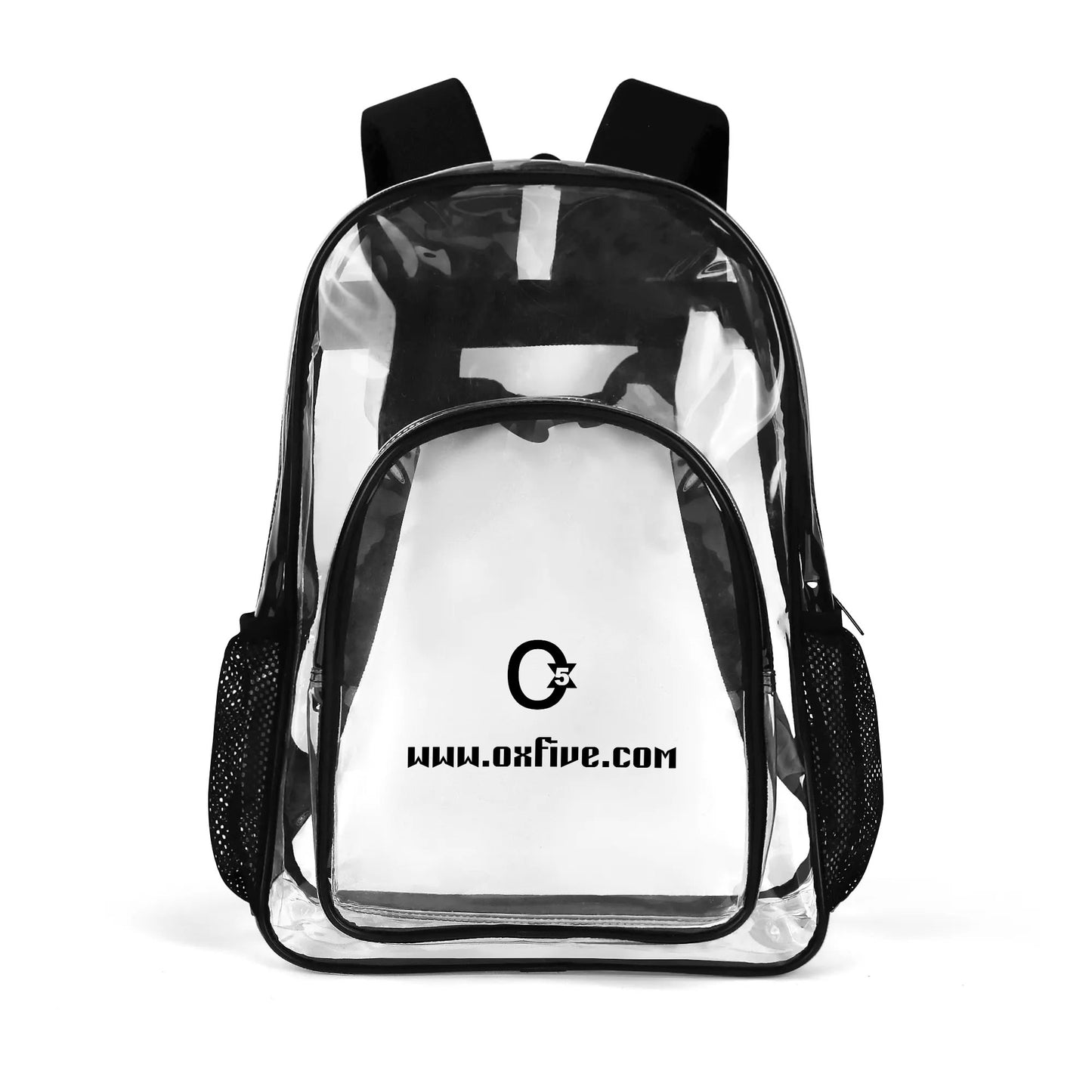 TREND (Double layer 17 Inch Clear Bag PVC See Through Transparent School Backpack)