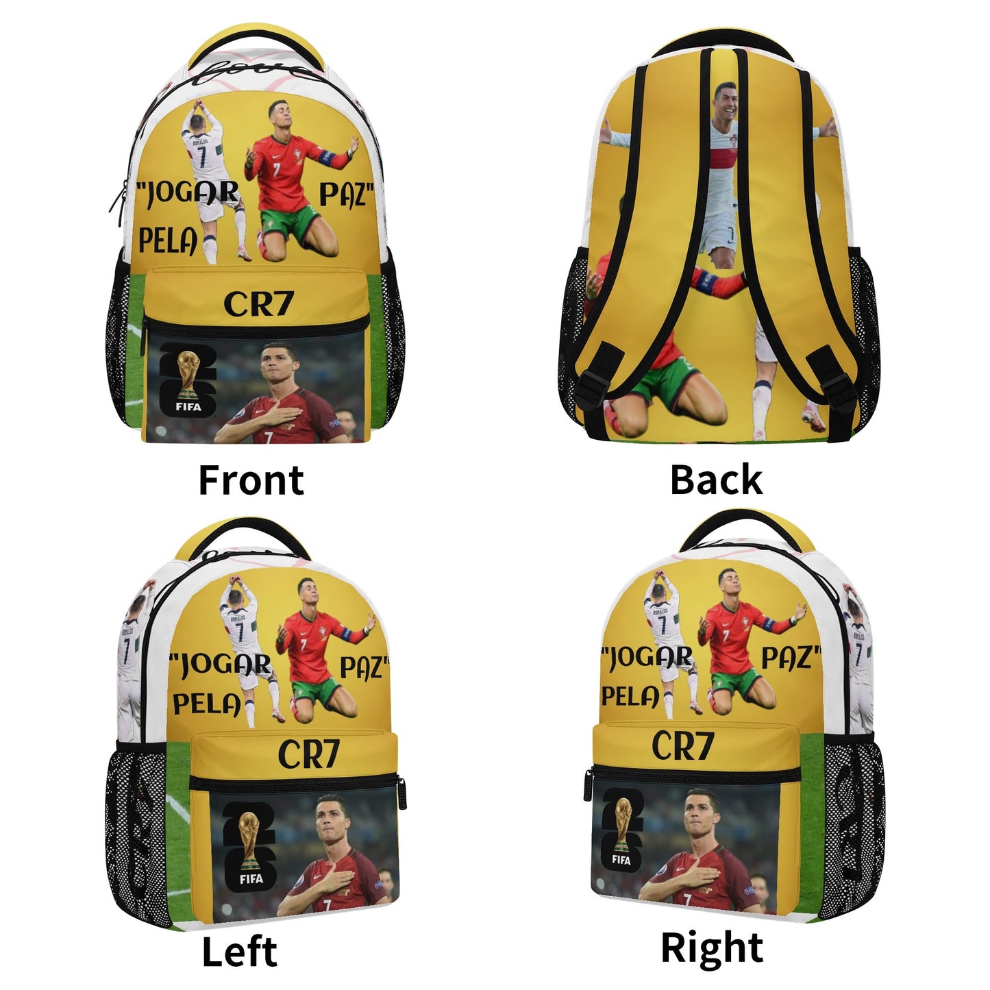 CR7-PAZ 2 (15 Inch Casual Style School Backpack)