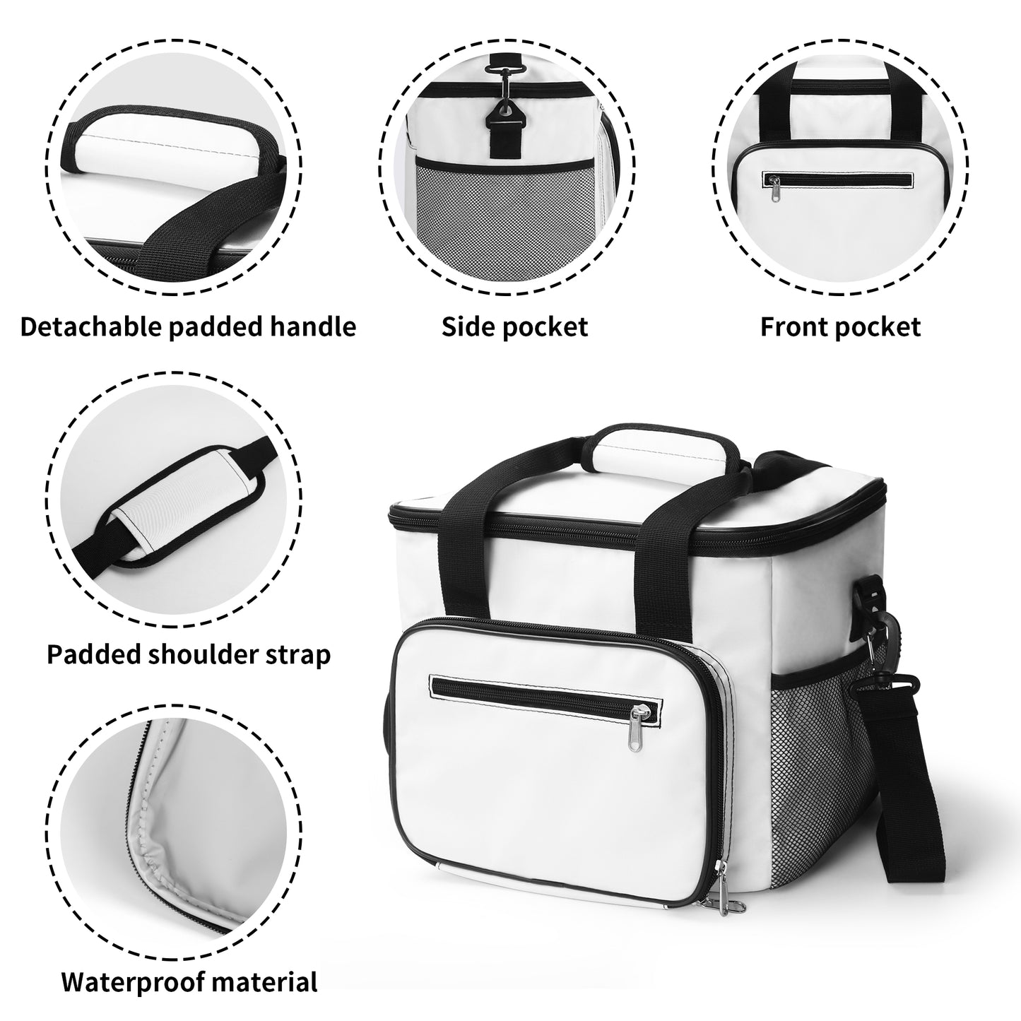 TUKANA (Insulated Picnic Bag Leakproof Cooler Bag Lunch Box)