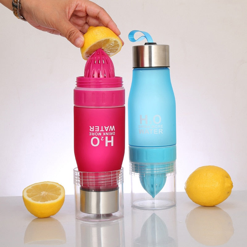 650ml Water Bottle Squeezed Juice Lemon Juice Water Bottle