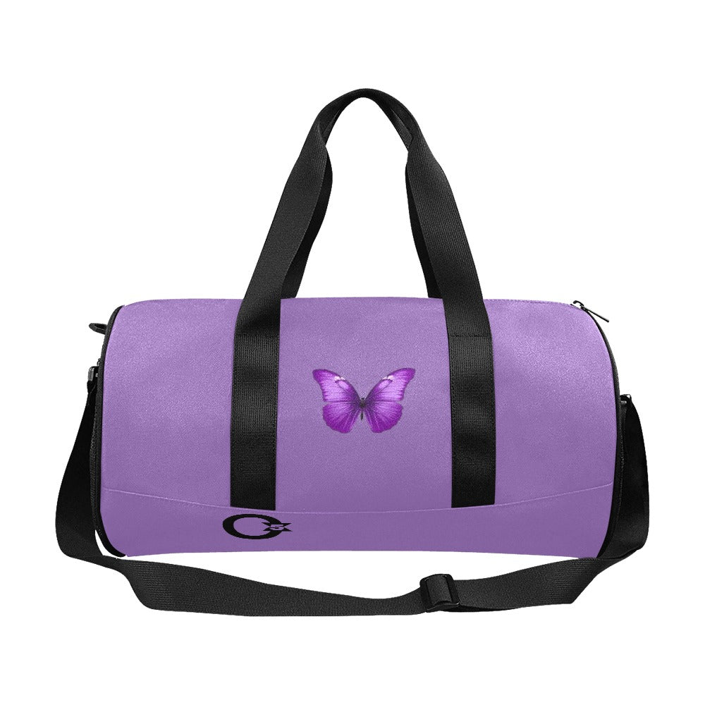 Purple Butterfly Travel Duffel Bags (OX5)