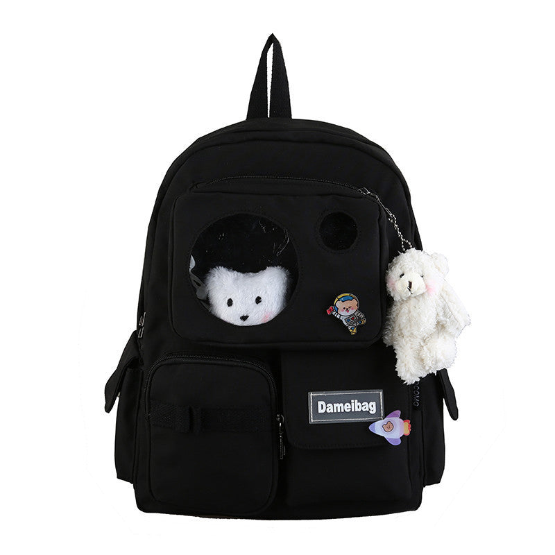 Korean Fashion Harajuku Girl Bear Backpack