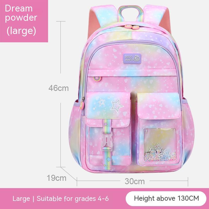 Cute Girl Spine Protection Backpack